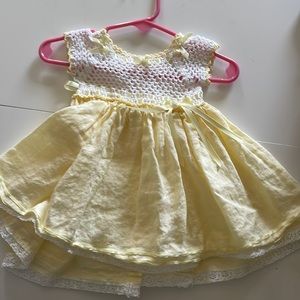 Baby girl yellow Dress